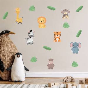 Decora paredes con animales exóticos