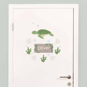 Adhesivos para puertas con tortuga